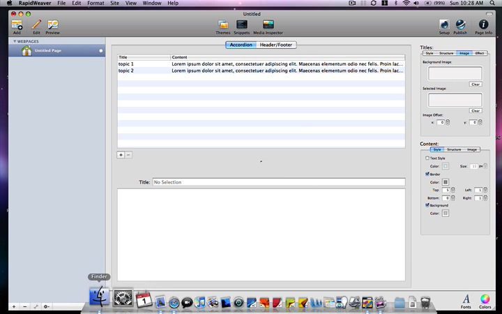 Installing Accordion Add-ons
